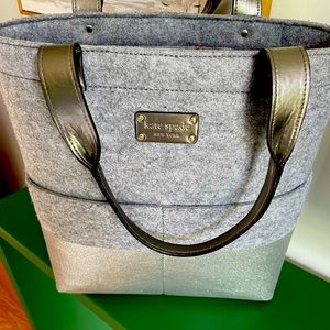 Kate Spade flannel open tote